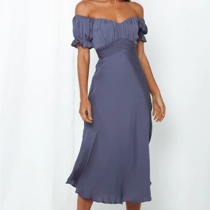 Hello Molly SKY CHILD MAXI DRESS MIDNIGHT BLUE